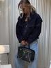 2025 Autumn/Winter Women's Trendy Wide Shoulder Suede Pocket Jacket