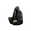 Cross-legged Pose Sitting Ghost Candle Holder Resin Candle Stand Wizard Candlestick  Party