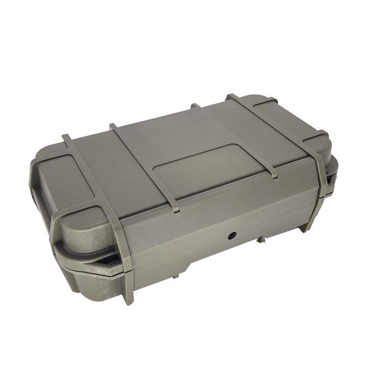 Outdoor Double-Layer Shockproof Waterproof Survival Storage Box чёрный