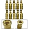 Strong Holding Brass Anchors for Pool Safety Covers with Precise 3/4 Inch Fit and Long Term Outdoor Reliability