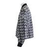 Moncler [2011] GOLLIAZ All-over Print Nylon Reversible Blouson/ Jacket 2 Black GreyUsed