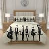 K-Ken K-Kaneki T-Tokyo G-Ghoul Anime Quilt Cover Set Bedding Polyester Boys Girls Room Decor Single Double Queen King Size