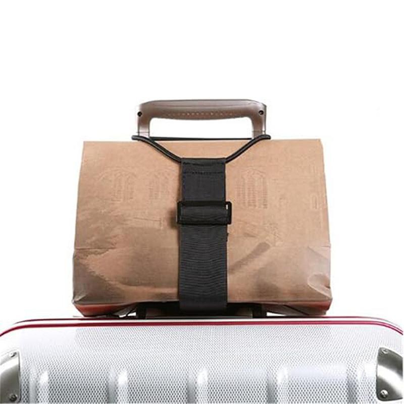 Easy Add A Bag Strap Travel Luggage Suitcase Adjustable Belt Carry On Bungee