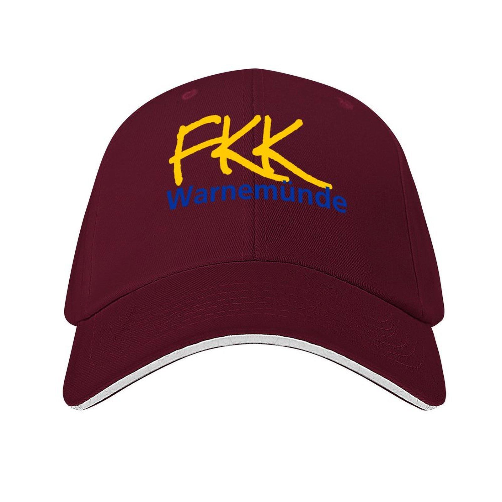 

FKK Warnemnde Baseball Cap New In Hat Beach Snapback Cap birthday Womens Beach Visor Unisexs