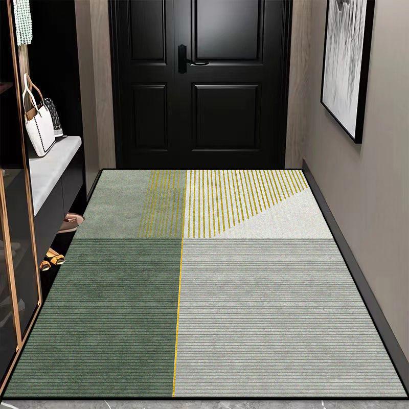 Modern Simple Style Large Size Living Room Rugs Light Luxury Bedroom Carpet Soft Easy Cleaning Entrance Door Mat Customizable