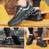 Safety Work Dial Steel Toe Safety Toe Safety Prevents Factory Abrasion Shock [PAFHL] Shoes, Men's Shoes, Type, Cap, Shoes, Women's, Black, Protection,