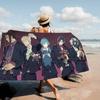 BL Game D-Dramatical M-Murder Anime Beach Swimming Towel Soft Absorbent Washcloth Children's Gifts for Kids Travel Camping Gym