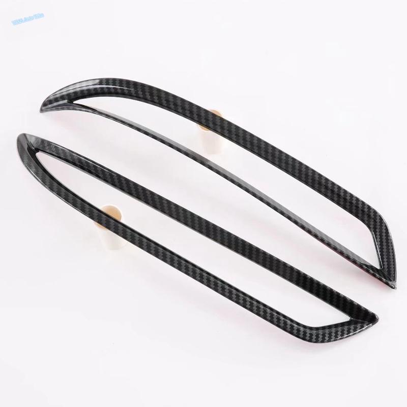 Car Rear Air Knife / Rear Fog Lights Lamps Decoration Cover Trim For GAC Trumpchi Empow 2024 2025 Exterior Accessories