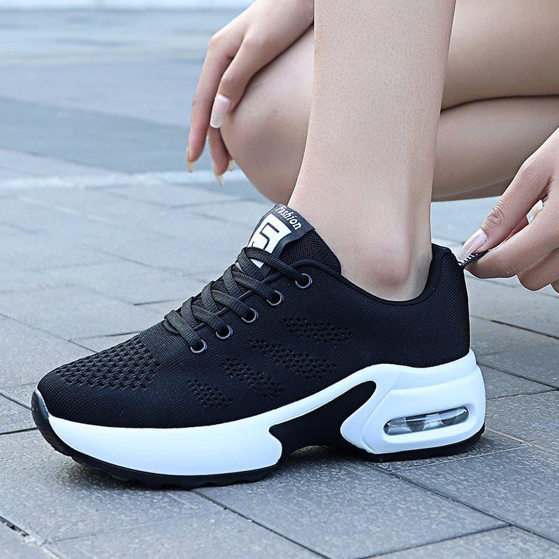 Chaussures en maille pour femmes, nouvelle mode coréenne, coussin d'air, mère