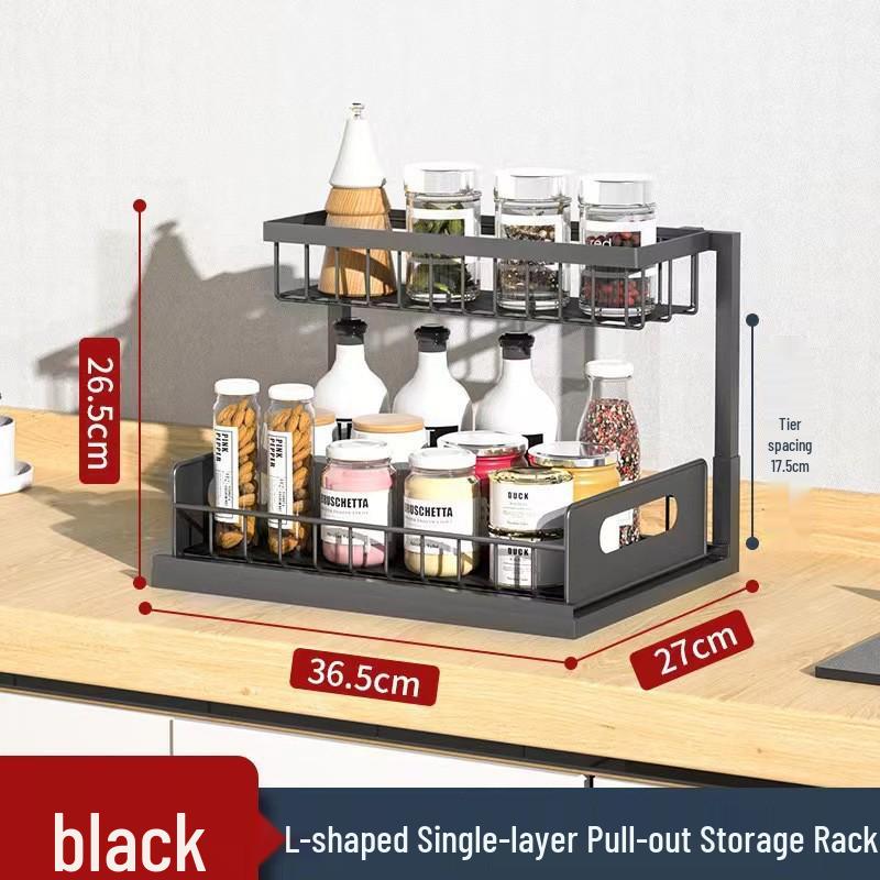 Multi-Functional Carbon Steel Dish & Plate Rack for Kitchen Countertop Storage