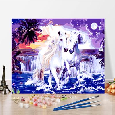DIY Painting By Numbers Crafts Digital Oil Painting Hobbies Numbers Painting Arts Home Decoration