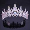 Crystal Crown for Weddings, Birthdays, Coming-of-Age Ceremonies, and Evening Events