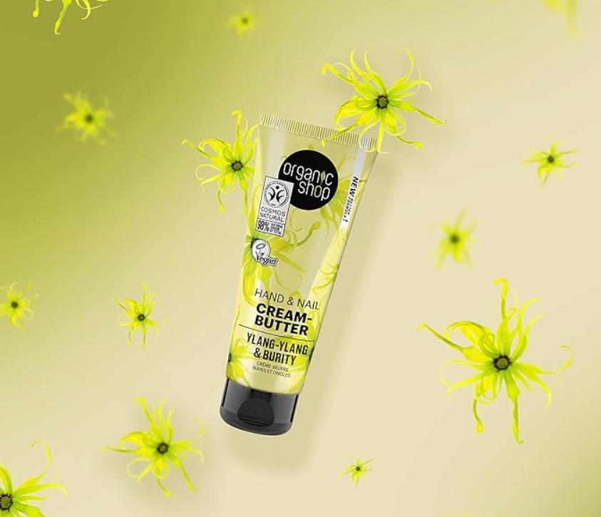 Organik shop krem do rąk i paznokci-masło ylang-ylang i buriti 75 ml