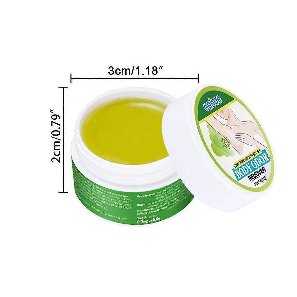 Armpit Odor Removal Cream 10g Natural Plant Extracts Portable Fresh