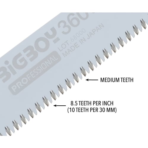 Silky Big Boy All-Purpose Slicer, 360mm, Replacement Blade, 351-36