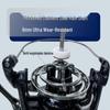 All-Metal High-Strength Long-Cast Reel with Gapless Screw-In Handle and Ball Knob for Saltwater Fishing