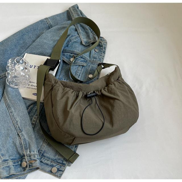 Damen Messenger Bags Neue Mode Nylon Casual Schultertasche Große Kapazität Klassenzimmer Student Pendler Crossbody Schulranzen Tasche