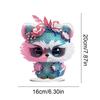 Diamond Painting Tabletop Ornaments Kit Lion Desktop Diamond Art Kits Diamond Painting Desktop Ornaments Kit for Adults Beginner
