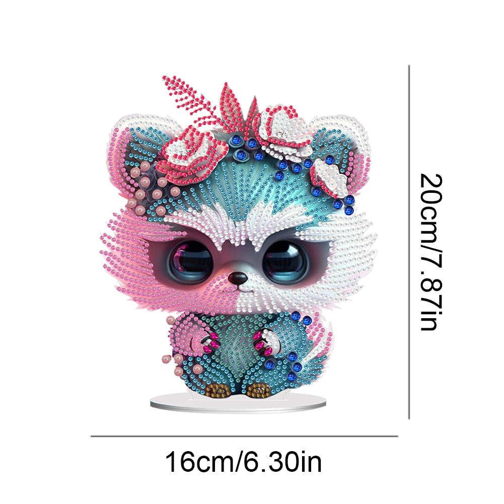 Diamond Painting Tabletop Ornaments Kit Lion Desktop Diamond Art Kits Diamond Painting Desktop Ornaments Kit for Adults Beginner