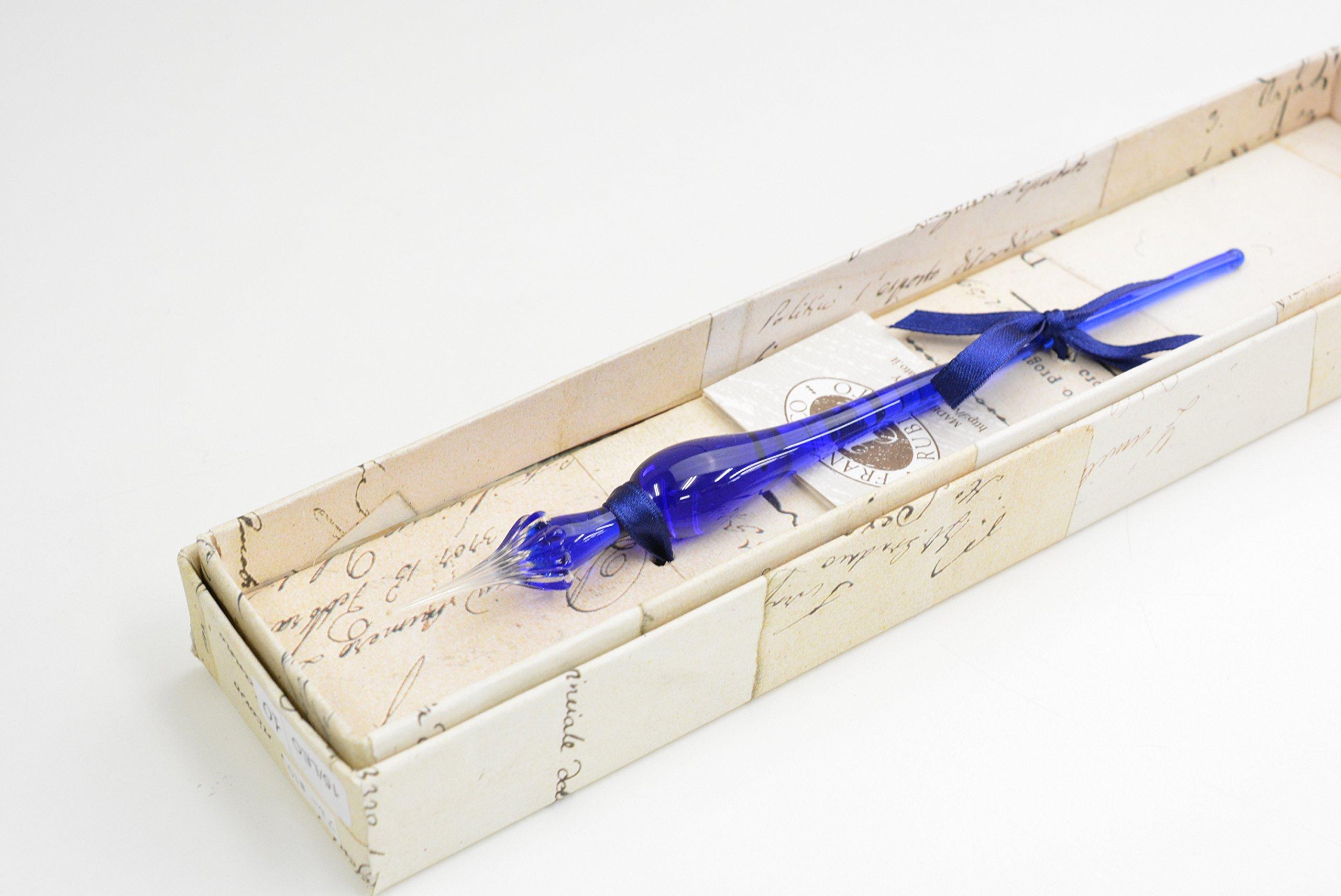

Rubinato Glass Pen Blue 15/LEO #10