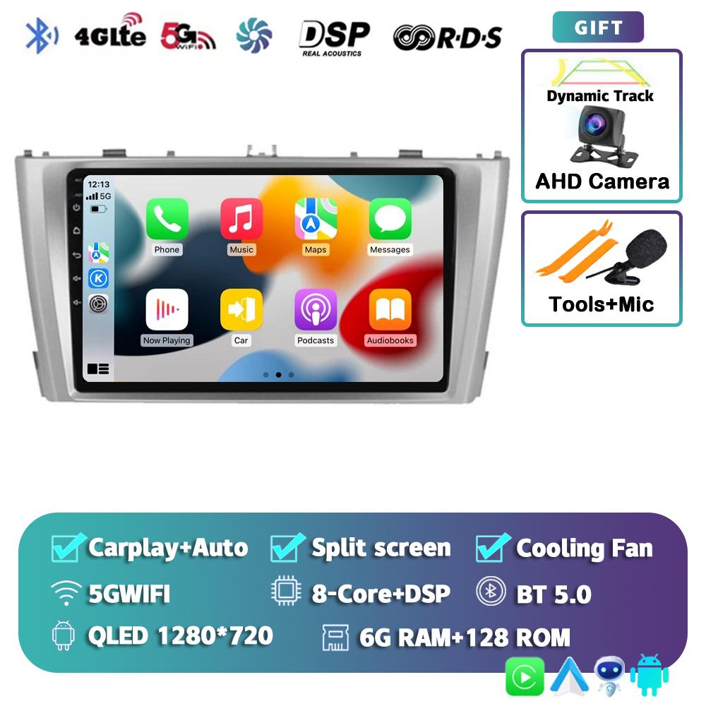 Android 14 Carplay Auto Radio Auto Pentru Toyota Avensis T27 2009 2010 2011 2012-2015 Navigație GPS Player Multimedia DSP Stereo 4G