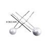 Tiara Hair Accessories Wedding Hairpins U-shaped Pearl Pin Rhinestone Hair Clip Bridal Hair Jewelry