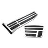 For Lexus LM350h 500h Toyota Alphard AH40 2024 2025 Stainless Steel Accelerator Pedal Anti-Slip Sleeve Brake Cover Pad Car Parts