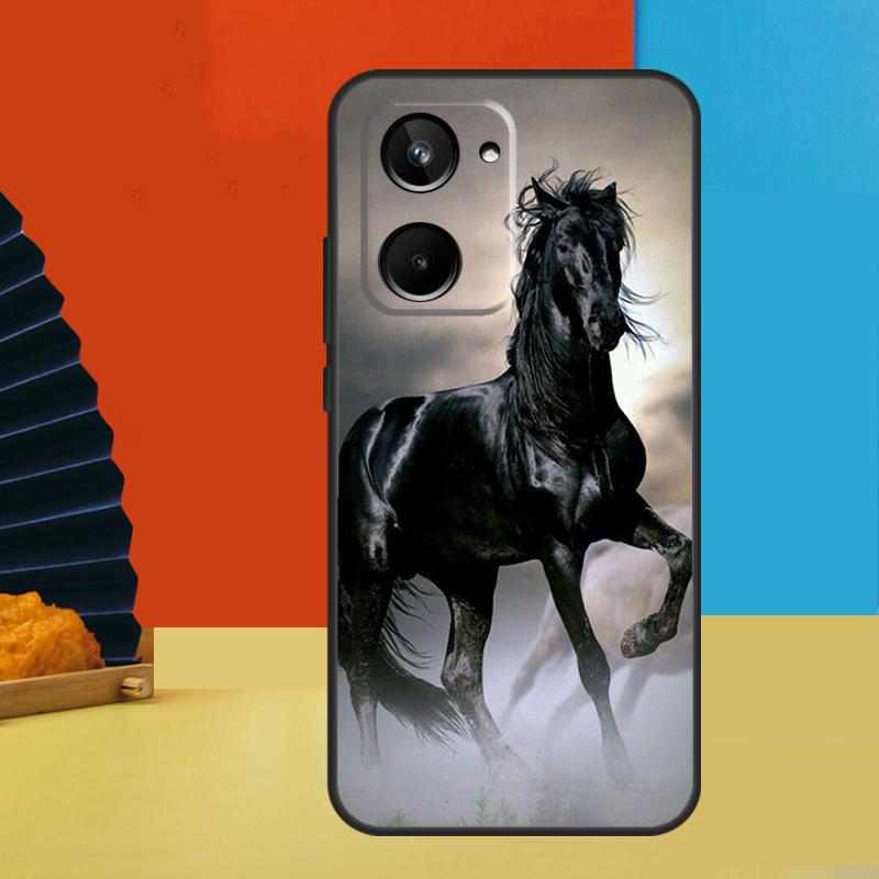 

Красивая Черная Лошадь Для Realme 12 Pro Plus 11 10 9 C55 C53 C51 C30 C31 C33 C35 C11 C25s C21Y GT Neo 5 GT3 Чехол Realme 9Pro Plus