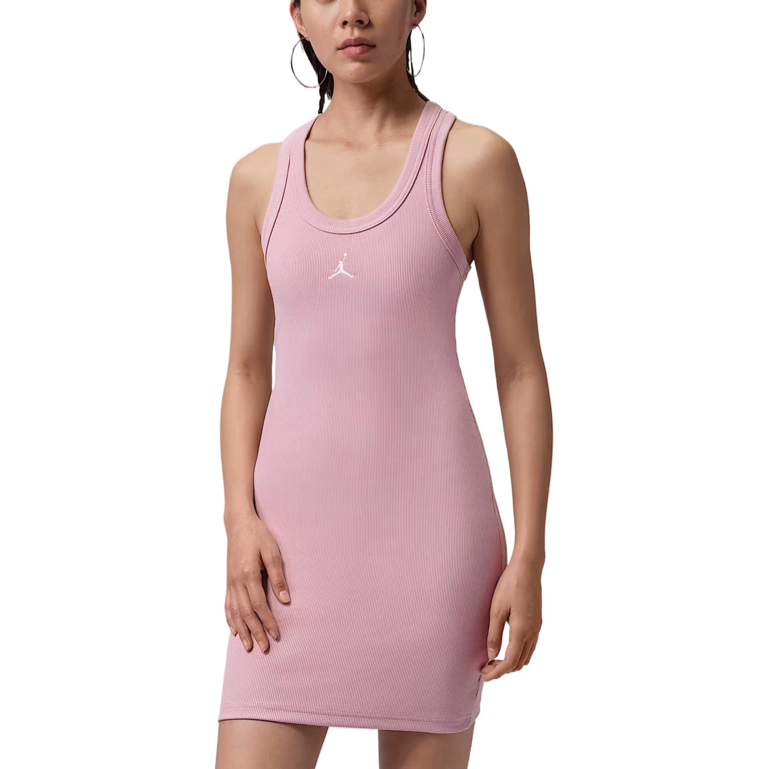 Jordan Brooklynn Solid Slim Fit Sleeveless Dress Women dresses IF1390-676 S