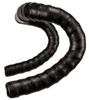 Lizard Skins DSP Bar Tape with Bar End Jet Black V2, 3.2mm Thick, Screw-In Plugs,