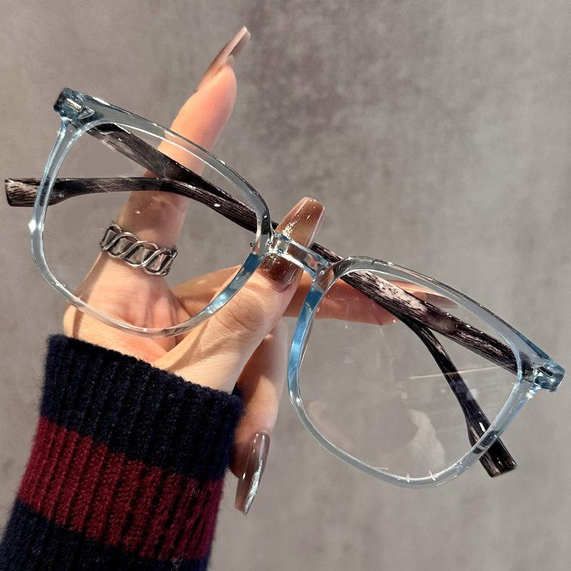 Transparent Computer Glasses Frame Women Men Anti Blue Light Square Eyewear Blocking Glasses Optical Spectacle Eyeglass
