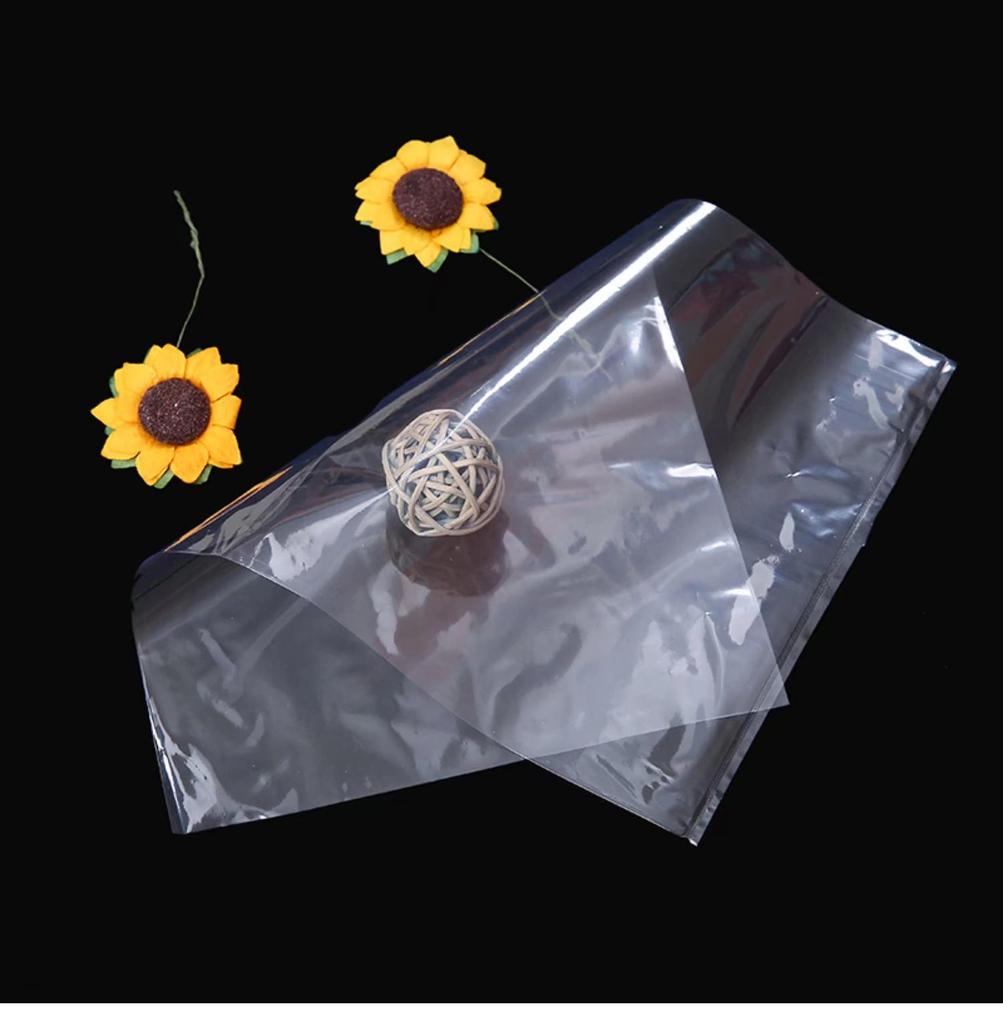 Krympfilm, Stor krympförpackning, Vakuumpåse, Förslutningsfilm för skor, Transparent förpackningsfilm, PVC-plastförslutningsfilm, Flera storlekar