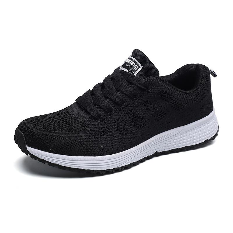 Women MenCasual Shoes Fashion Breathable Walking Mesh Flat Shoes Sneakers Female Footwear