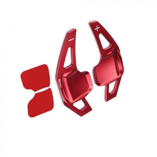 Red Steering Wheel Gear Shift Paddle Shifter Extended For BMW 3 F30 5 Series F10