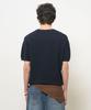 GENERALIDEA Man Temperature Cut Cool Classic Crew Neck Half Knit [Dark Navy] / Gf2Mkp022