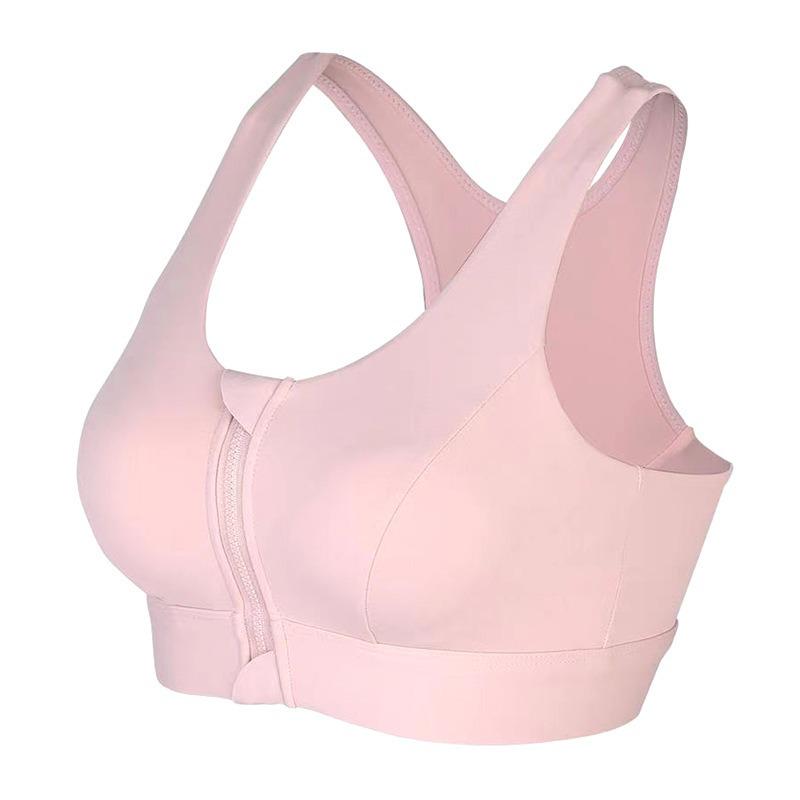 High-Impact Plus-Size Sports Bra for Women - Shockproof, Anti-Sag, Quick-Drying Yoga & Running Top