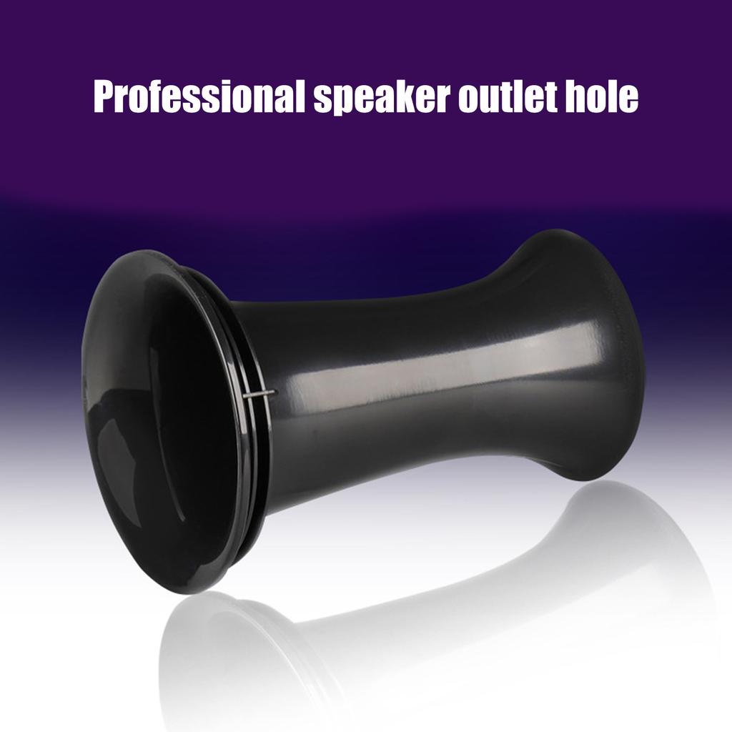 2PCS Speaker Port Tube Bass Vent Ventilation Connector Quality Plastic Bass Reflex Tube for DIY Speaker Project Upgrades
