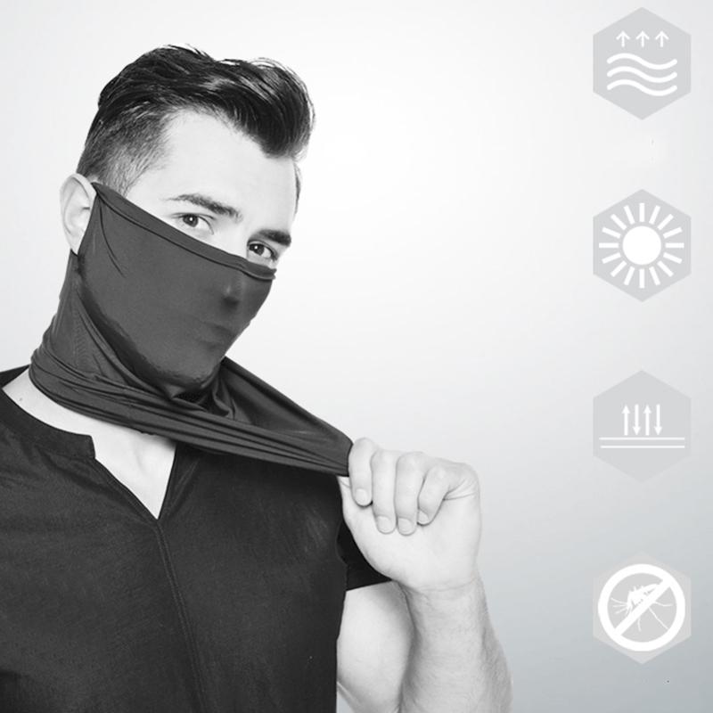 Buy Men'S Half Mask Mountaineering Headband IceAbsorbing Sweat