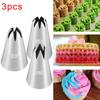 54 Styles Leaf Russian Tulip Icing Piping Nozzles Stainless Steel Flower Cream Pastry Tips Nozzles Cupcake Cake Decorating Tools