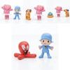 Entzückende 7-teilige Pocoyo Actionfiguren Zinkia Miniaturen Perfekt zur Kuchendekoration
