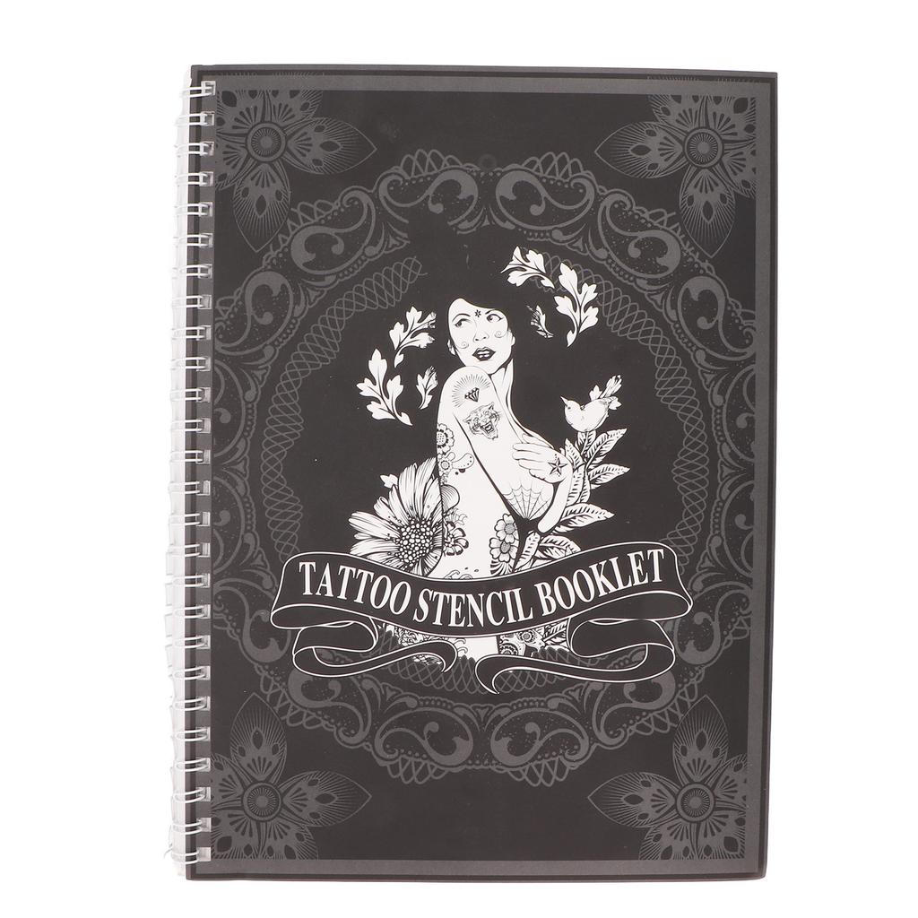 Tattoos Stencil Album Portable Men Women Body Art 115pcs Pattern Temporary Tattoo Template for