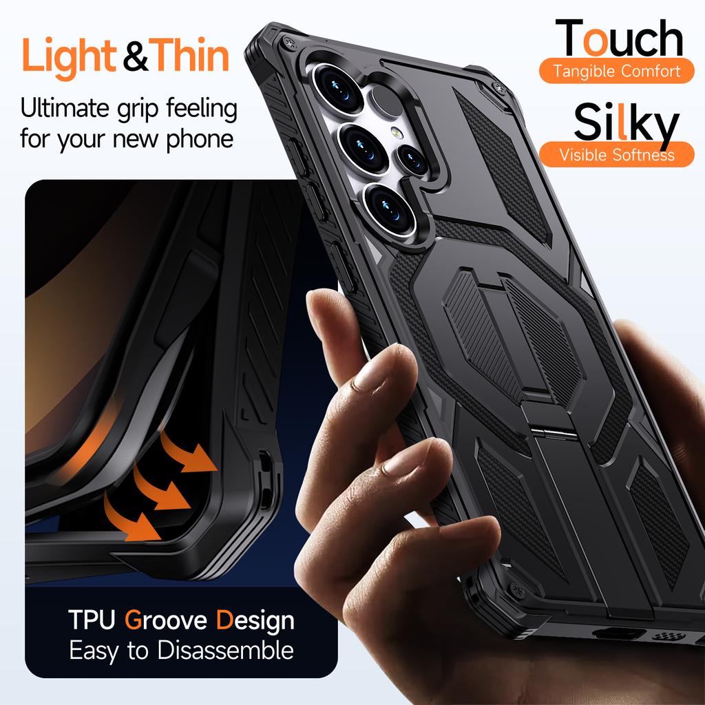 Case for Samsung Galaxy S26 Ultra S25 FE S24 Plus Strong Mobile Phone Accessories Military Grade Drop Proof Protection
