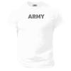 Army T Shirt Gym Clothing Bodybuilding Training Workout Exercise Boxing Mma Top