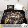 Soft And Comfortable 2/3Pcs Wolf Dream Catcher Duvet Cover Twin,Dream Catcher Bedding Set,Dream Catcher Bed Sets