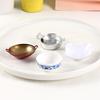 Mini Miniature Simulation Plate Small Bowl Tableware Diy Food Play Accessories Mini Container Play House Kitchen Toys