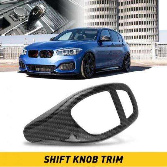 

For BMW F20 F30 F10 Carbon F15 Fiber F25 X5 X3 ABS Style Gear Shift Knob Cover A