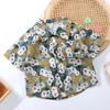 2026 Summer Short Sleeve Shirts for Boys and Girls Baby Spring Lapel Cartoon Top for Children Floral Shirt