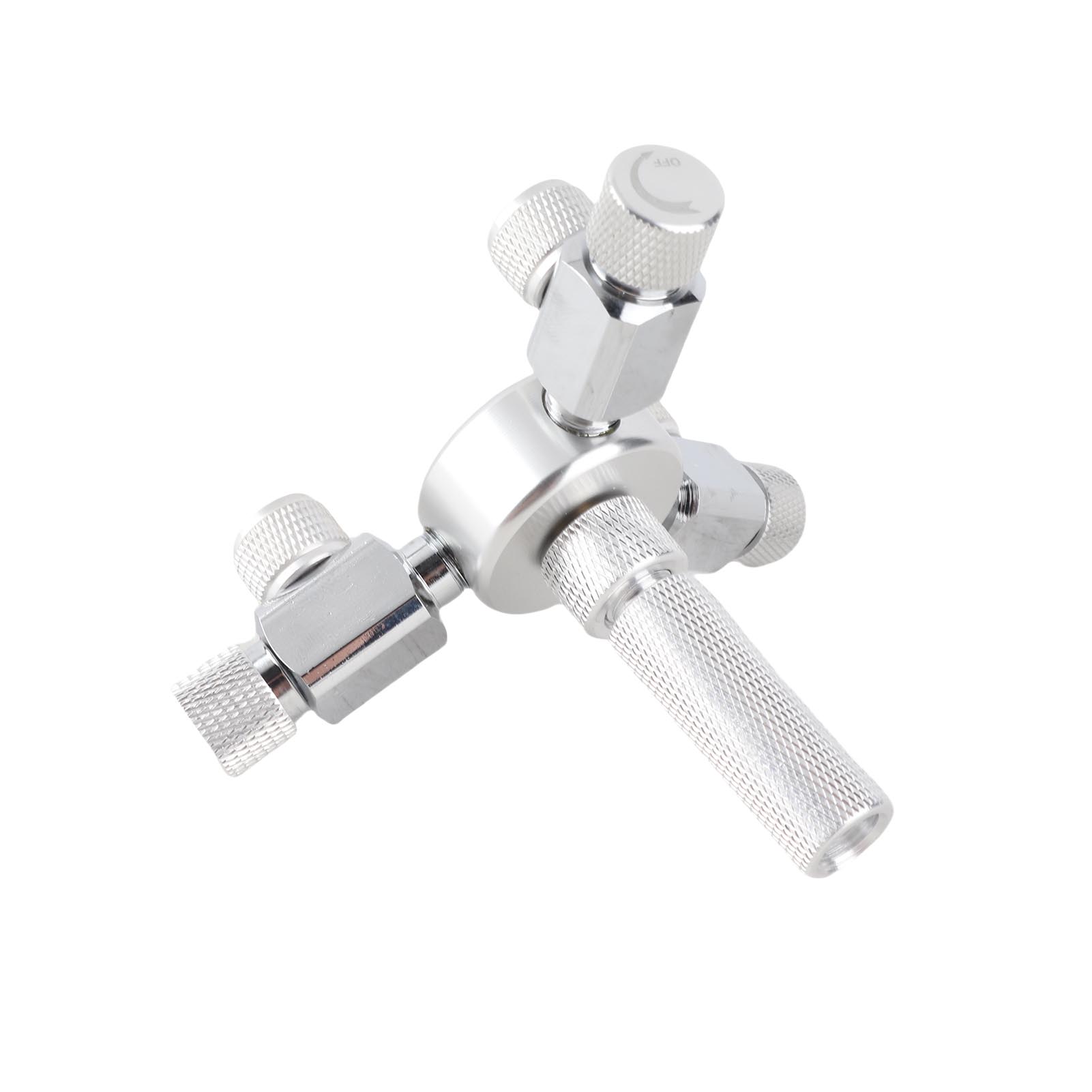 

Акваріумний Розгалужувач Регулятор Розподільник CO2 Голка Клапан Точного Регулювання для Регулятора CO2 3 Way Outlets