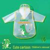 Kids' Cute Cartoon Waterproof Full Body Raincoat