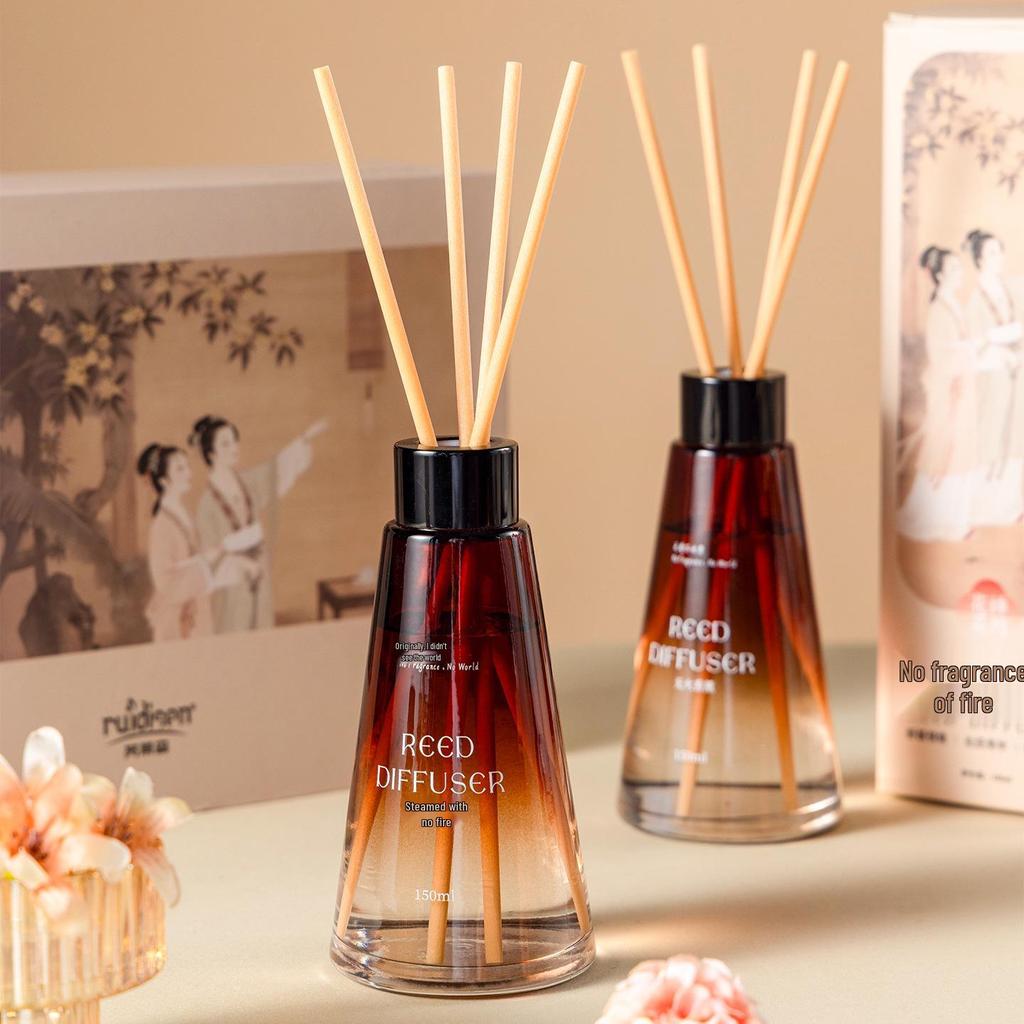Flower God Flameless Rattan Aromatherapy Gift Set for Home & Hotel